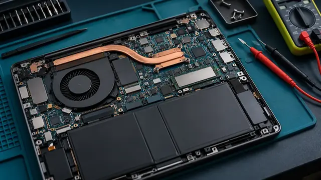 Laptop motherboard diagnosis